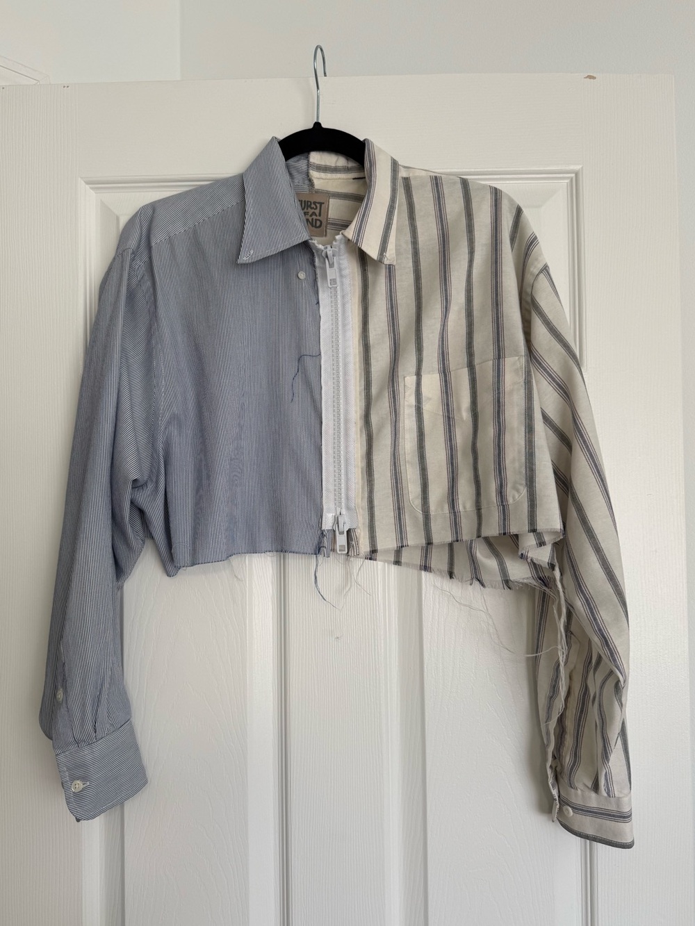 LF Furst of a Kind Vintage Cropped Button-Up